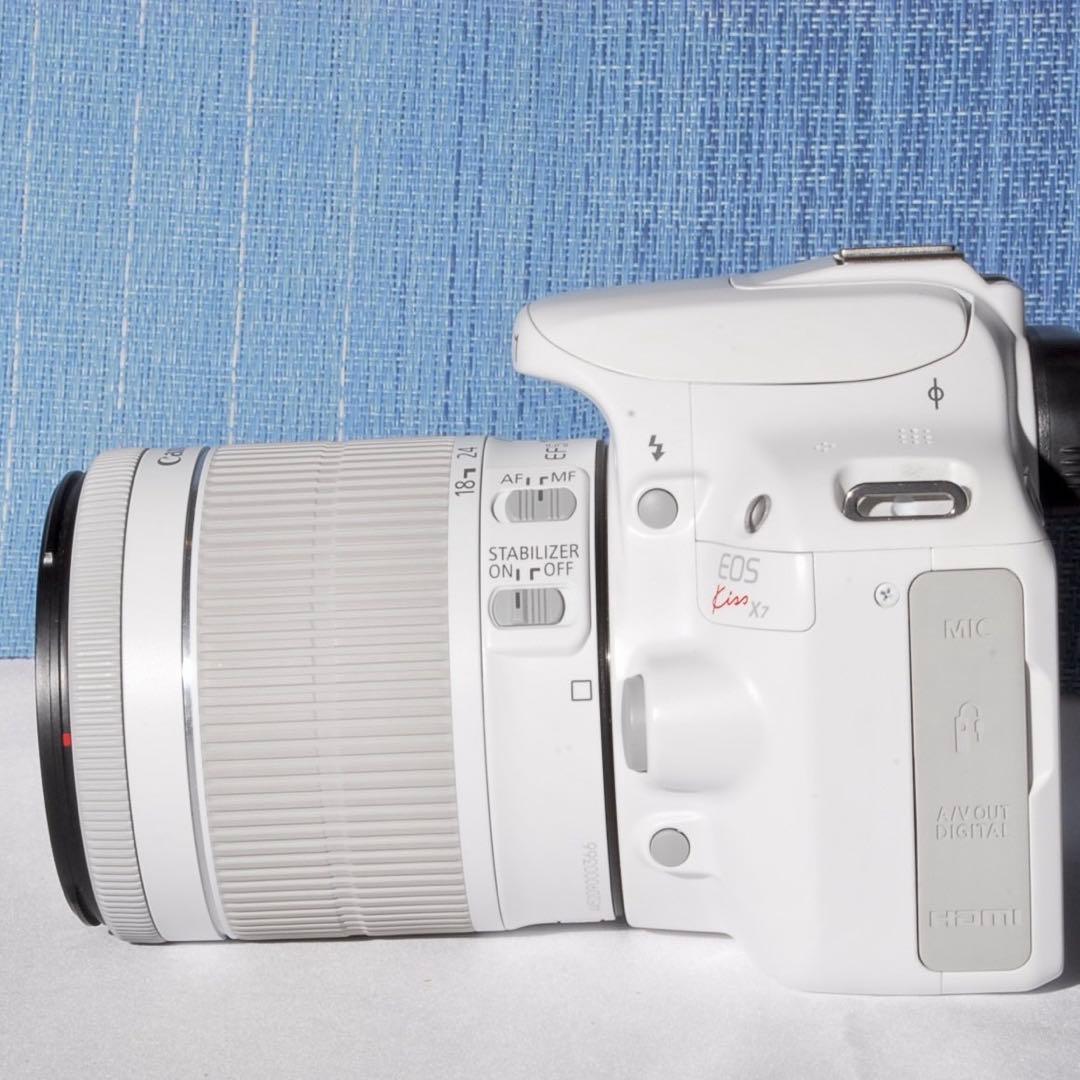 ✨収納ケース付き♪Canon EOS Kiss X7 ♥️キズほとんどない超美品