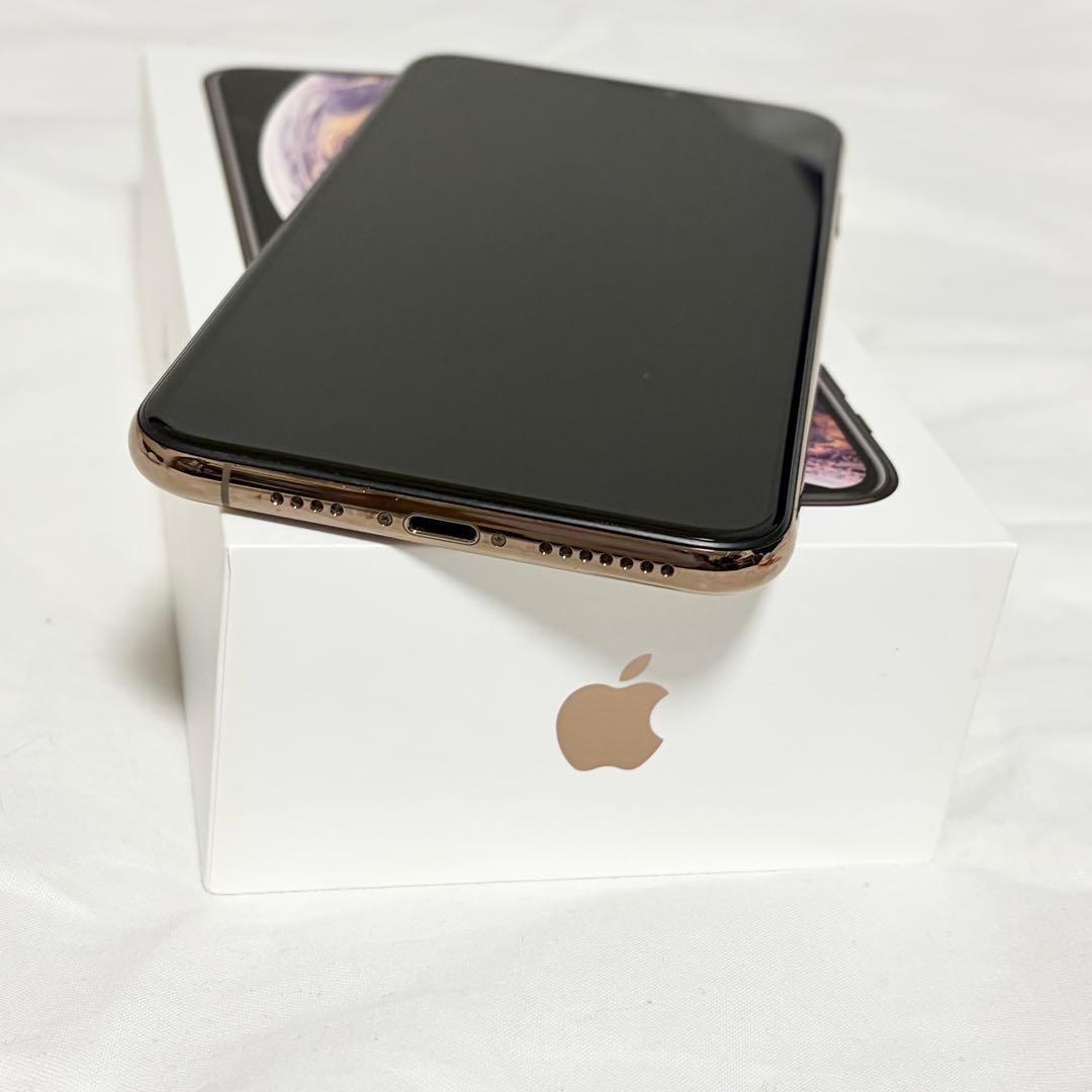 iPhone Xs Max 256GB ゴールド 本体 箱付 美品 SIMフリー