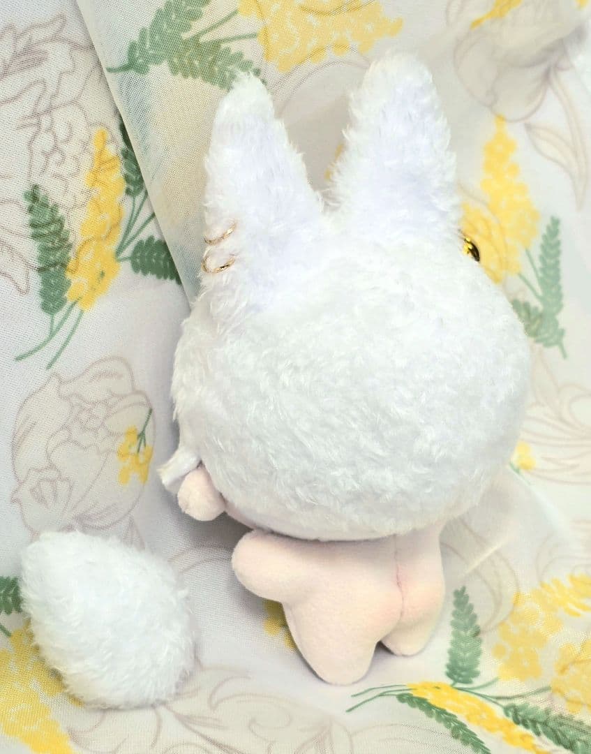 自作 無属性 ぬいぐるみ 白狐くん 10cm