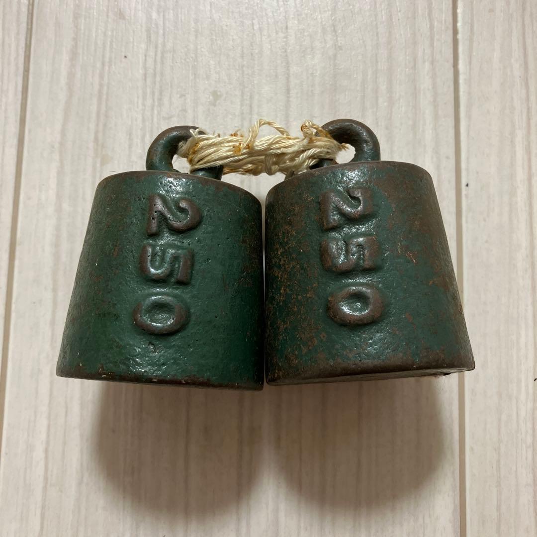 組紐　錘　重り　組み玉　丸台　高台　250g 2個