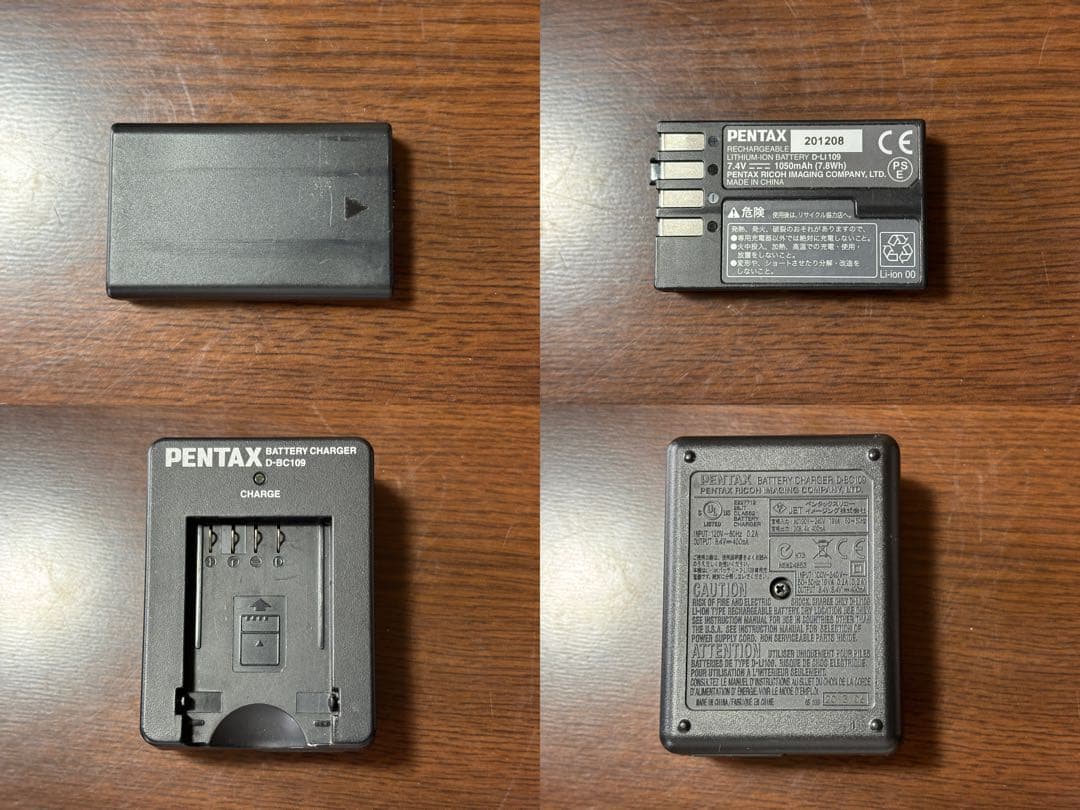 PENTAX K-30 ブルー レンズキット 黒死病 ジャンク