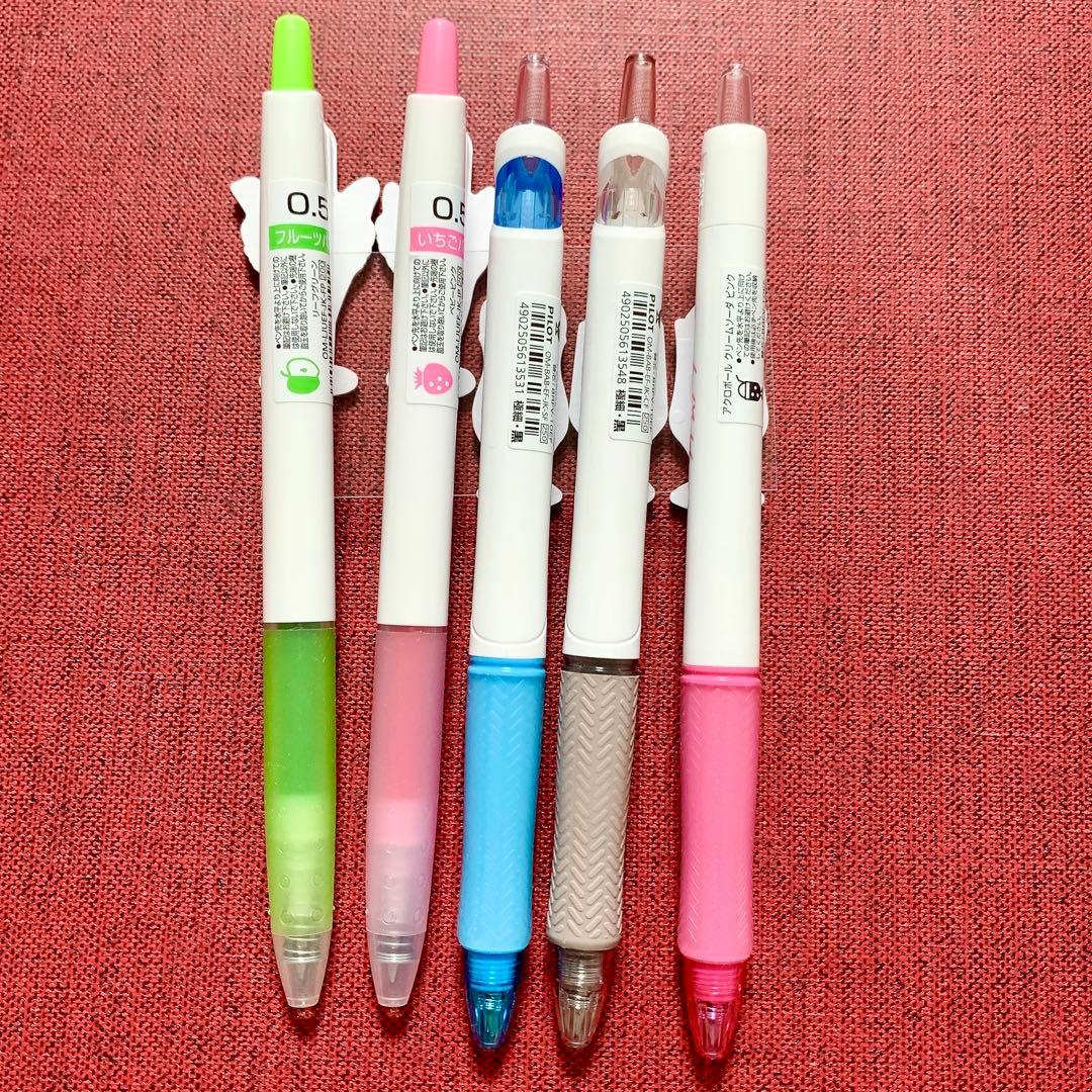 ロフト　限定　クリームソーダ　いちごパフェ　ボールペン　アクロボール　純喫茶