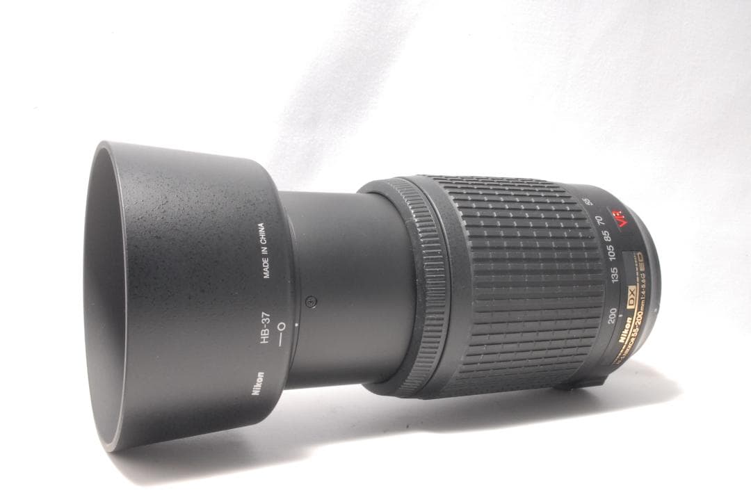 【美品】Nikon AF-S 55-200mm VR 手ブレ補正　レンズ袋付き