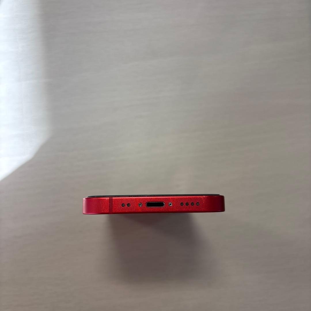 iPhone12miniレッドバッテリー100%