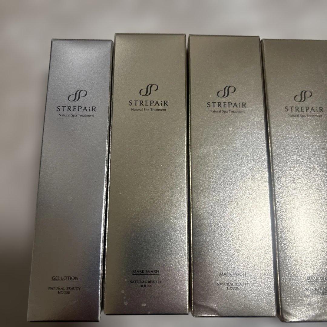 ストレピア　マスクウォッシュ&薬用美白ゲルローションまとめ売り