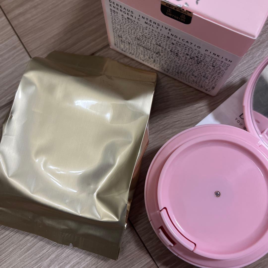 【正規品】デビュース　DEBEAUS クッションファンデーション ピンク