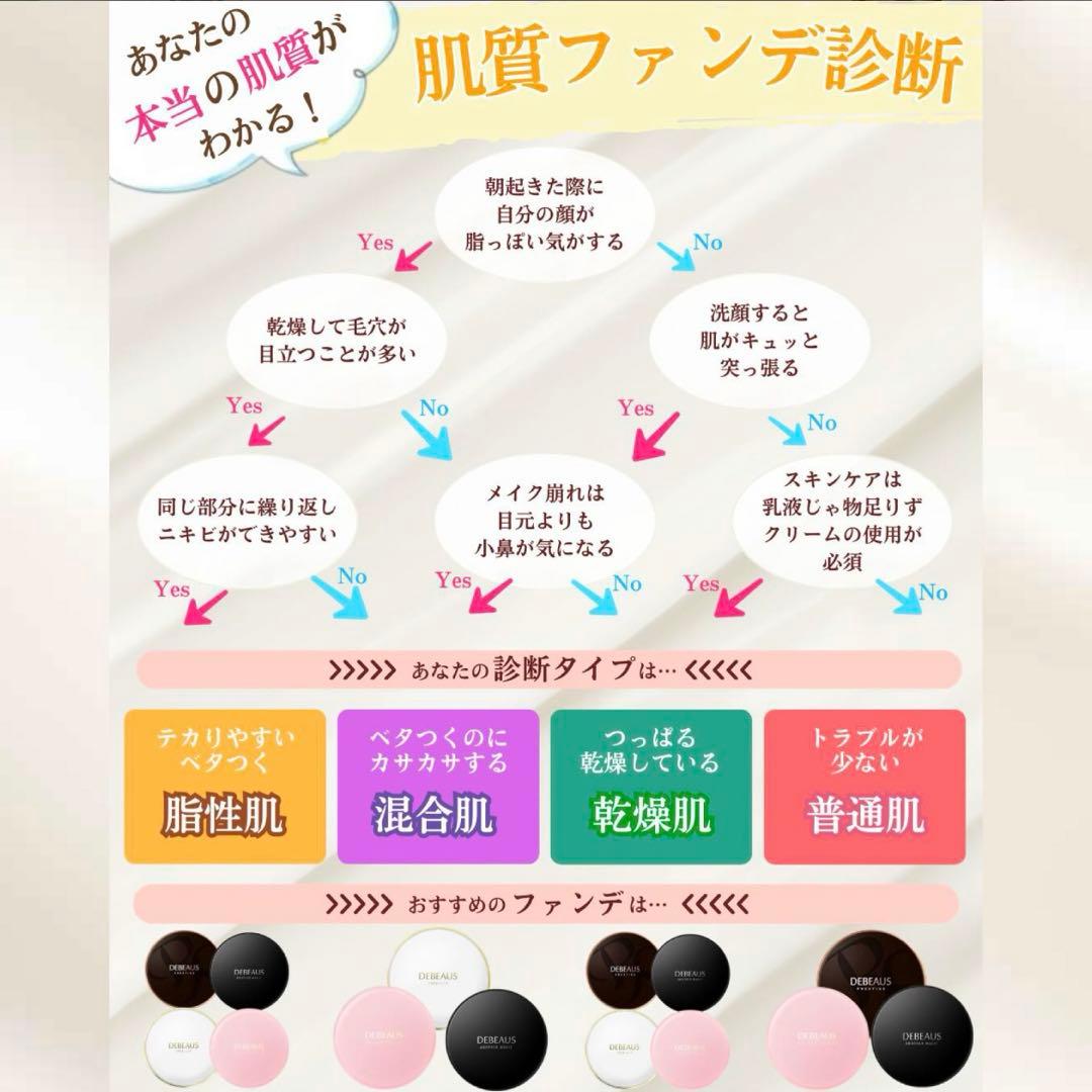 【正規品】デビュース　DEBEAUS クッションファンデーション ピンク