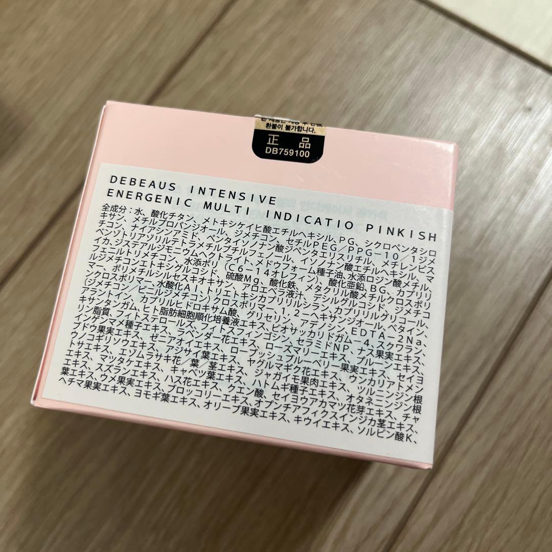 【正規品】デビュース　DEBEAUS クッションファンデーション ピンク