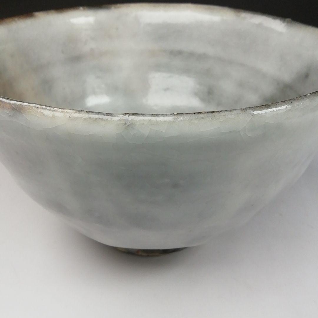 Ｔ６８　茶碗　『萩茶碗』『松林庵　玉村登陽』　共箱　抹茶碗　茶道具