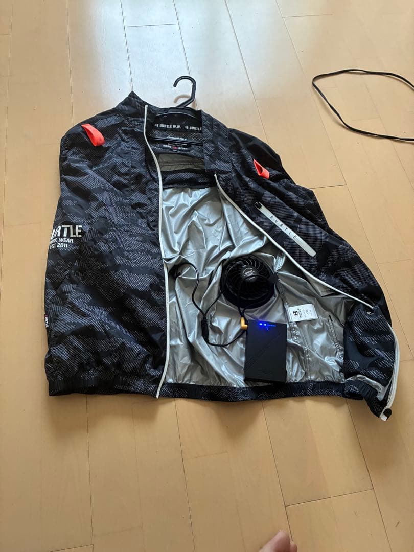 Burtle 空調服 XXLサイズ ファン付き最終値下げもう冬だし値下げあり