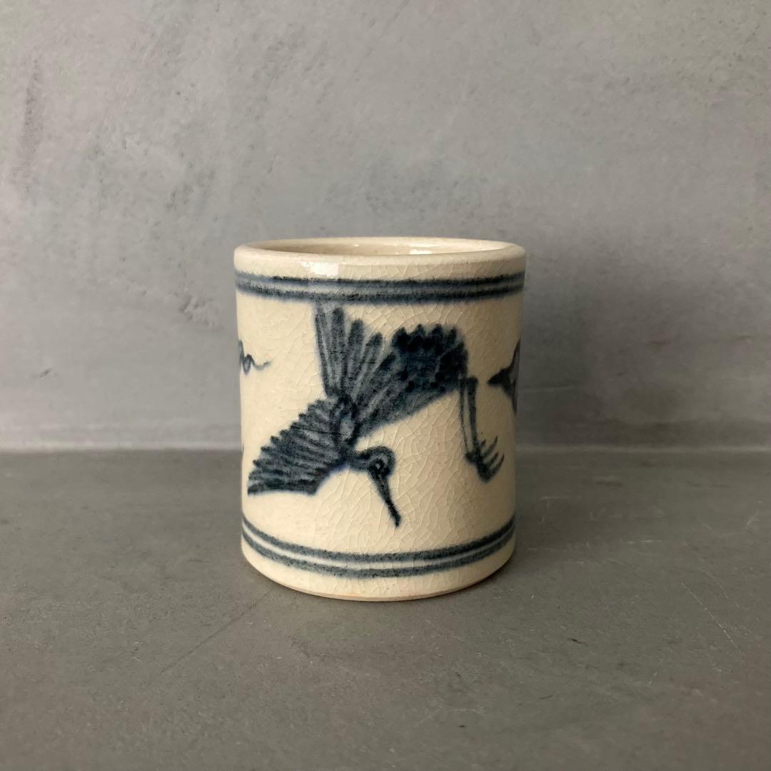 【美品】茶道具 加藤唐三郎 雲鶴 蓋置 共箱
