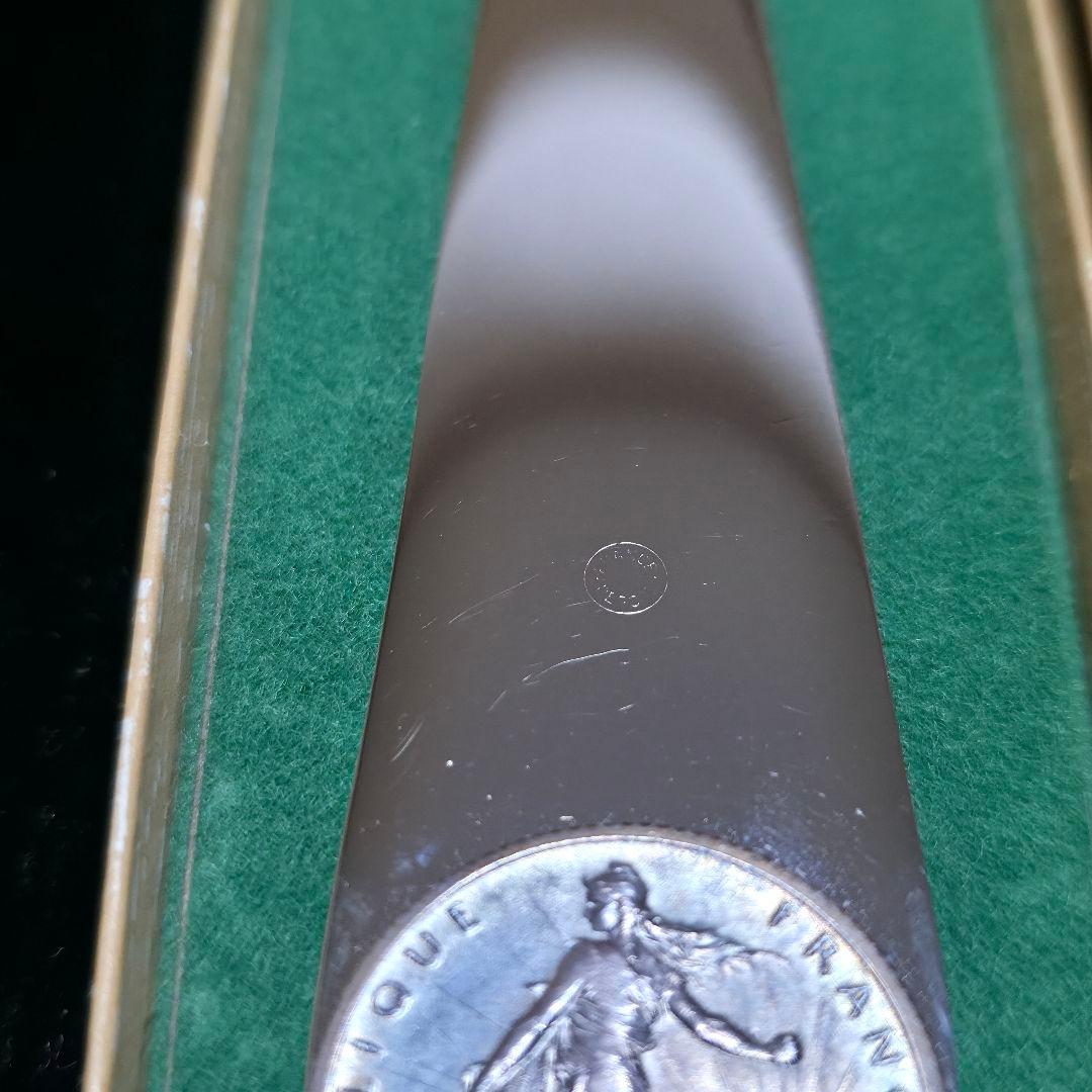 ELOI PERNET ペーパーナイフ ナイフ 1フラン硬貨