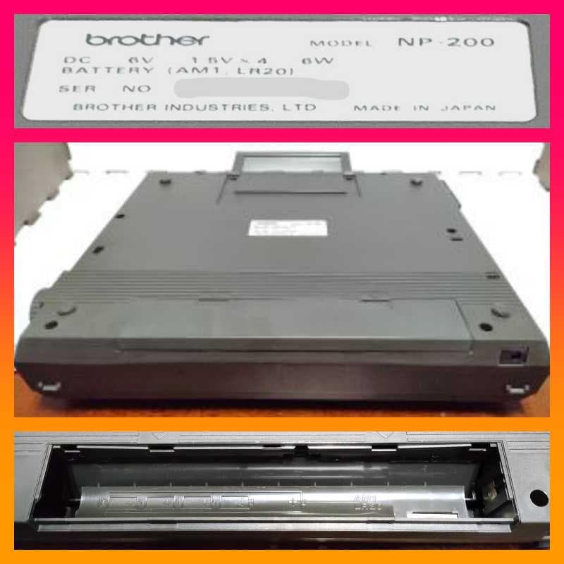 brotherワープロ 印刷可❢picoword NP-200