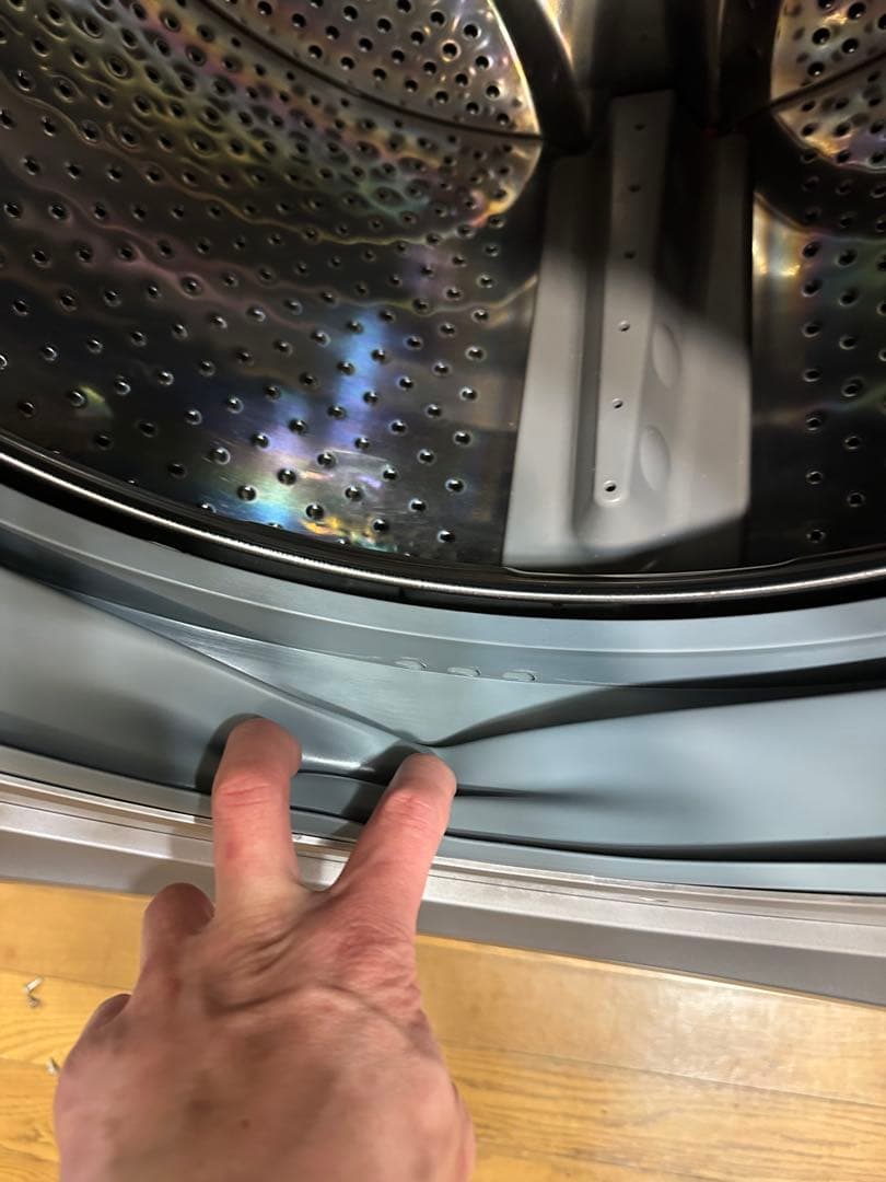 ①動作保証　美品　SHARP ドラム式洗濯乾燥機　ES-S7B 2018年購入