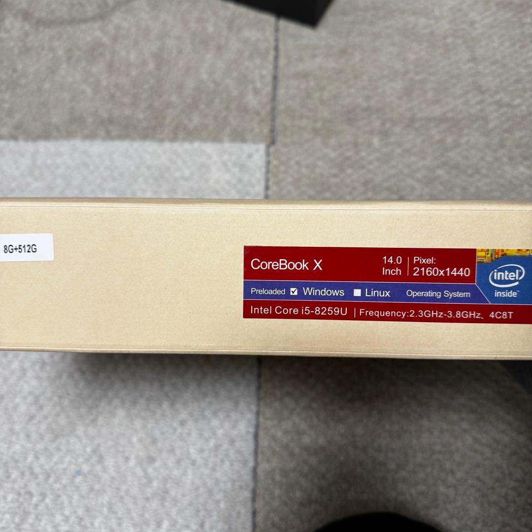 CoreBook X ノートPC Intel i5 12GB RAM 128GB