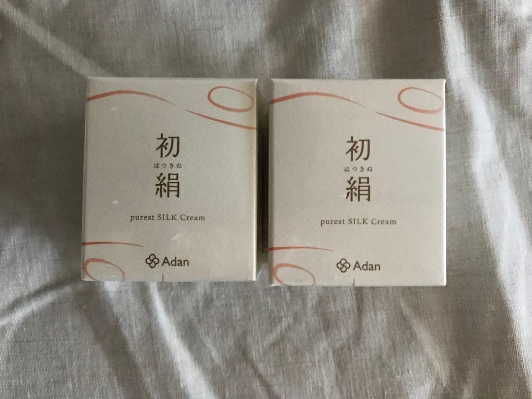 2個セット　アーダン　初絹　ピュアレスト シルク・クリーム 40g