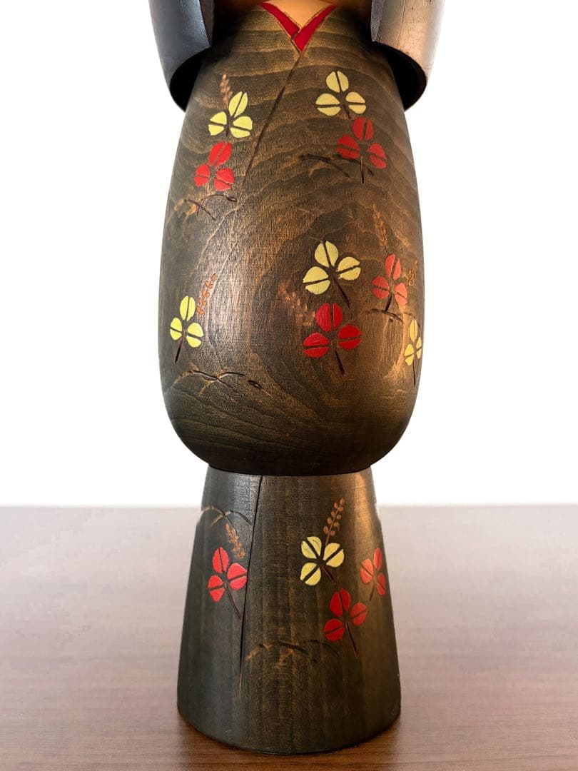 岸 貞男 Sadao 創作 こけし kokeshi 人形 doll レトロ