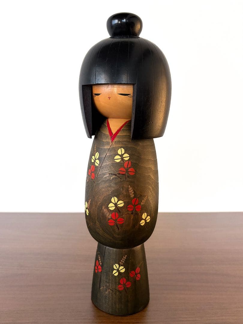 岸 貞男 Sadao 創作 こけし kokeshi 人形 doll レトロ