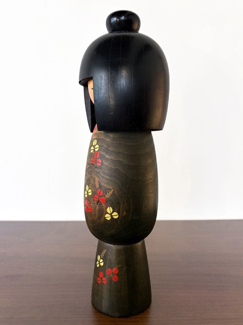 岸 貞男 Sadao 創作 こけし kokeshi 人形 doll レトロ