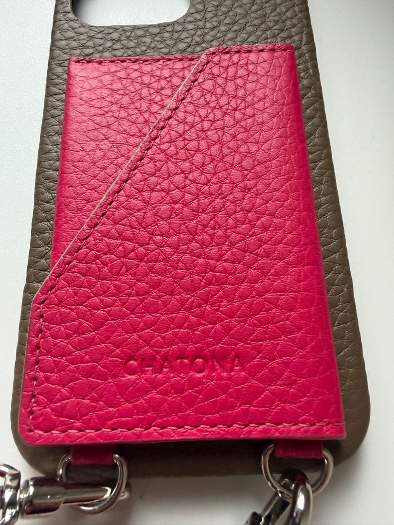 ♡CHATONA レザー iPhoneケース 付き♡