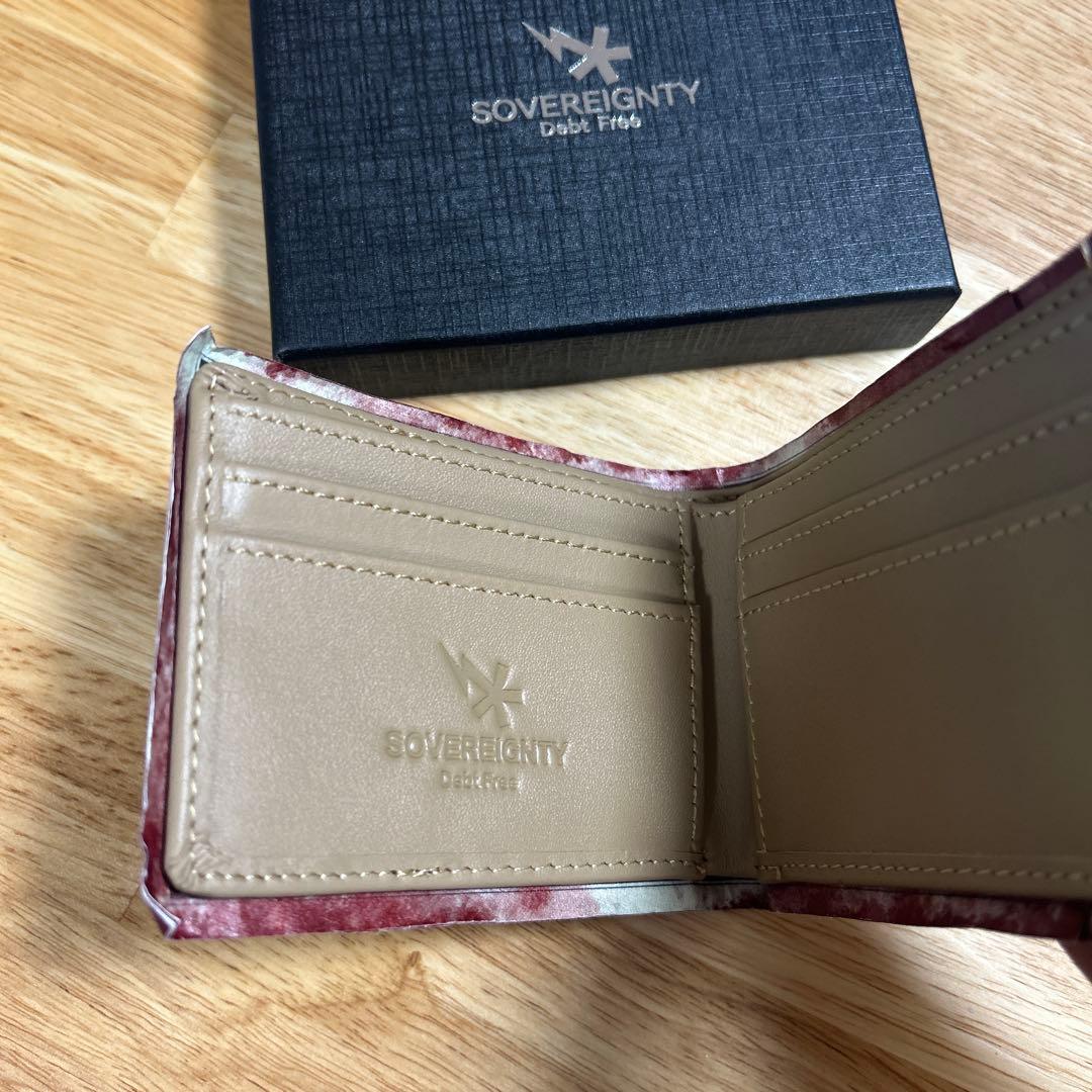 Sovereignty ミニ財布 アメリカ紙幣デザイン