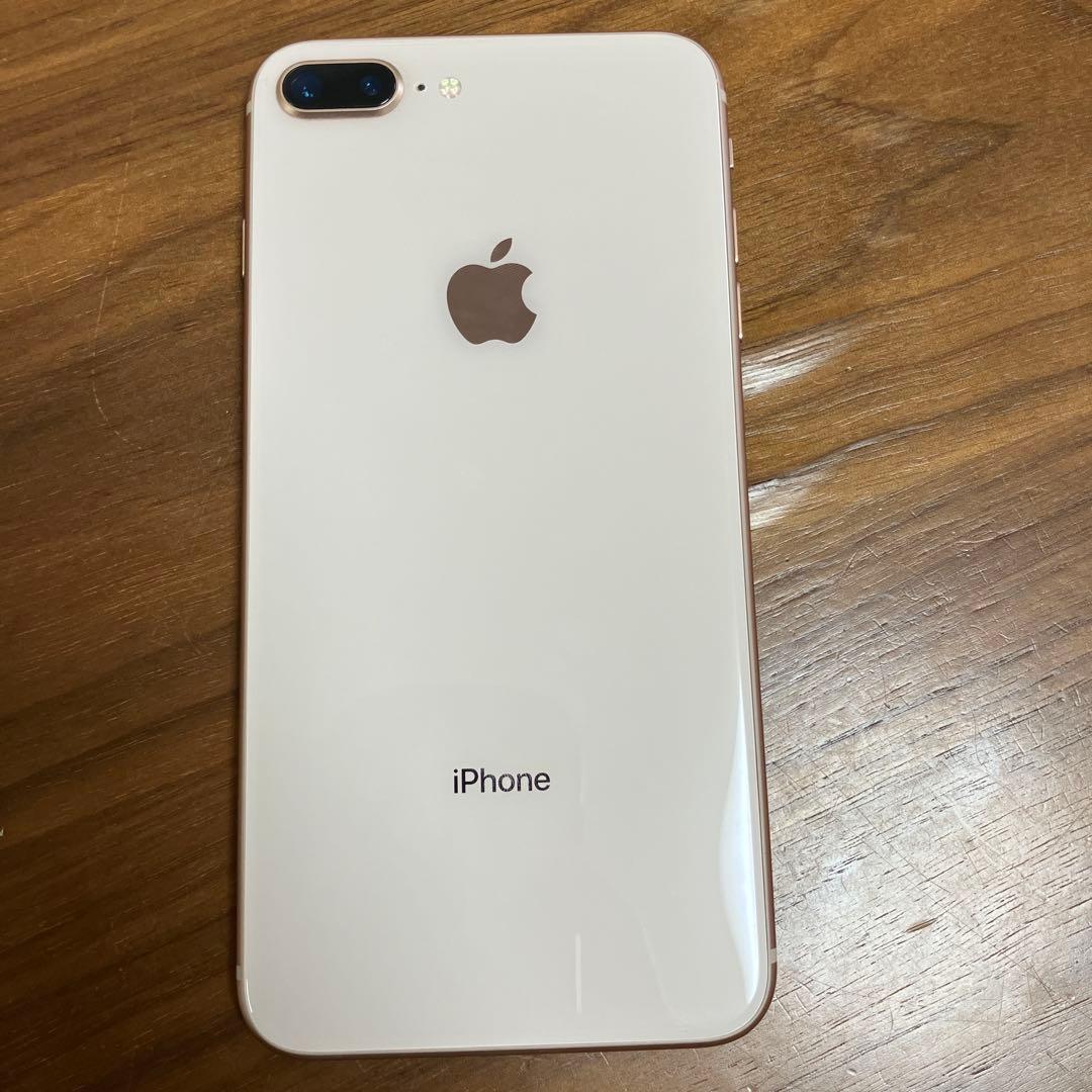 iPhone 8 plusゴールド 64GB simフリー　電池80%