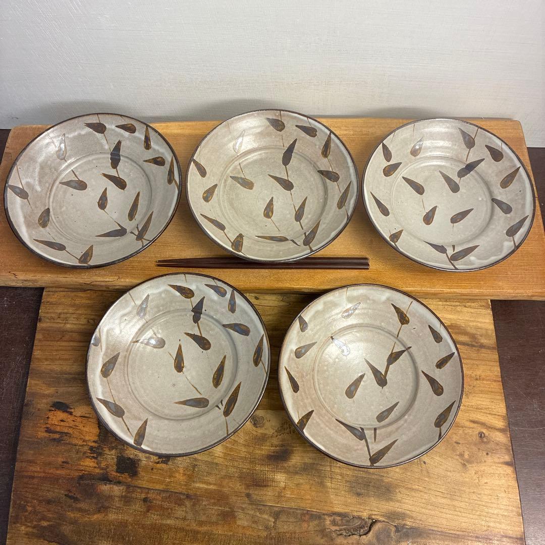 新品　陶器　陶芸作家　浅鉢5個　660