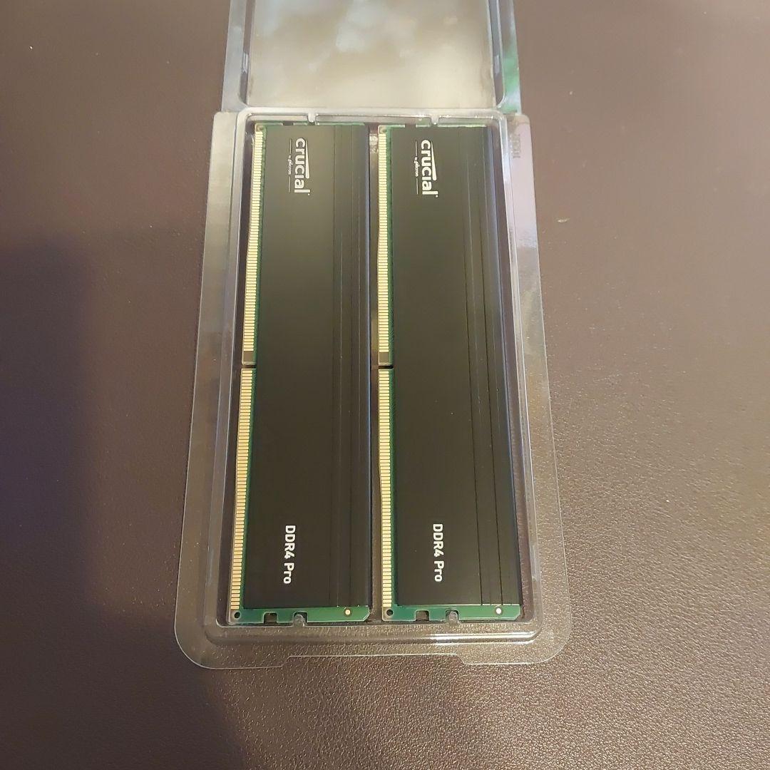 メモリー Crucial DDR4 64GB (2x32GB) 3200MHz
