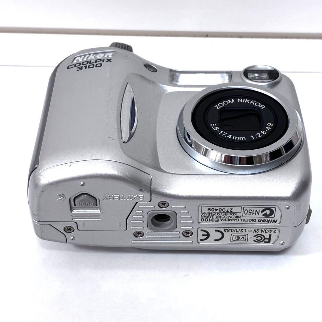 Nikon COOLPIX 3100 CFカード付 オールドコンデジ 単3電池