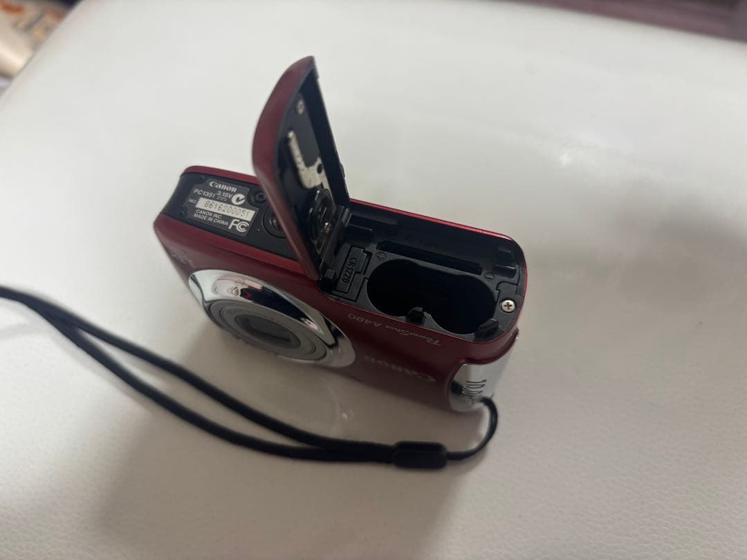 Canon PowerShot A480 レッド