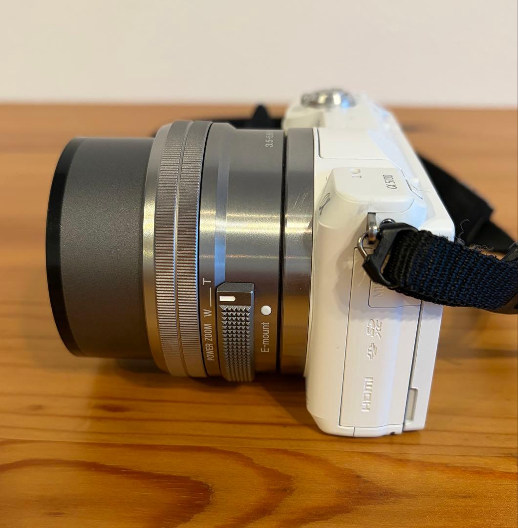 【テレビ様】SONY α5100 ミラーレスカメラ ホワイト