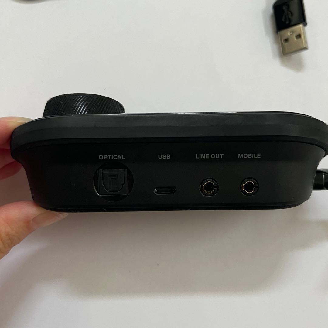 【極美品】steelseries GAMEDACヘッドホンアンプSC-00005
