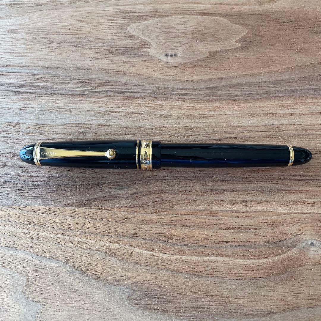 PILOT 万年筆 743 カスタム 中字黒 未使用品