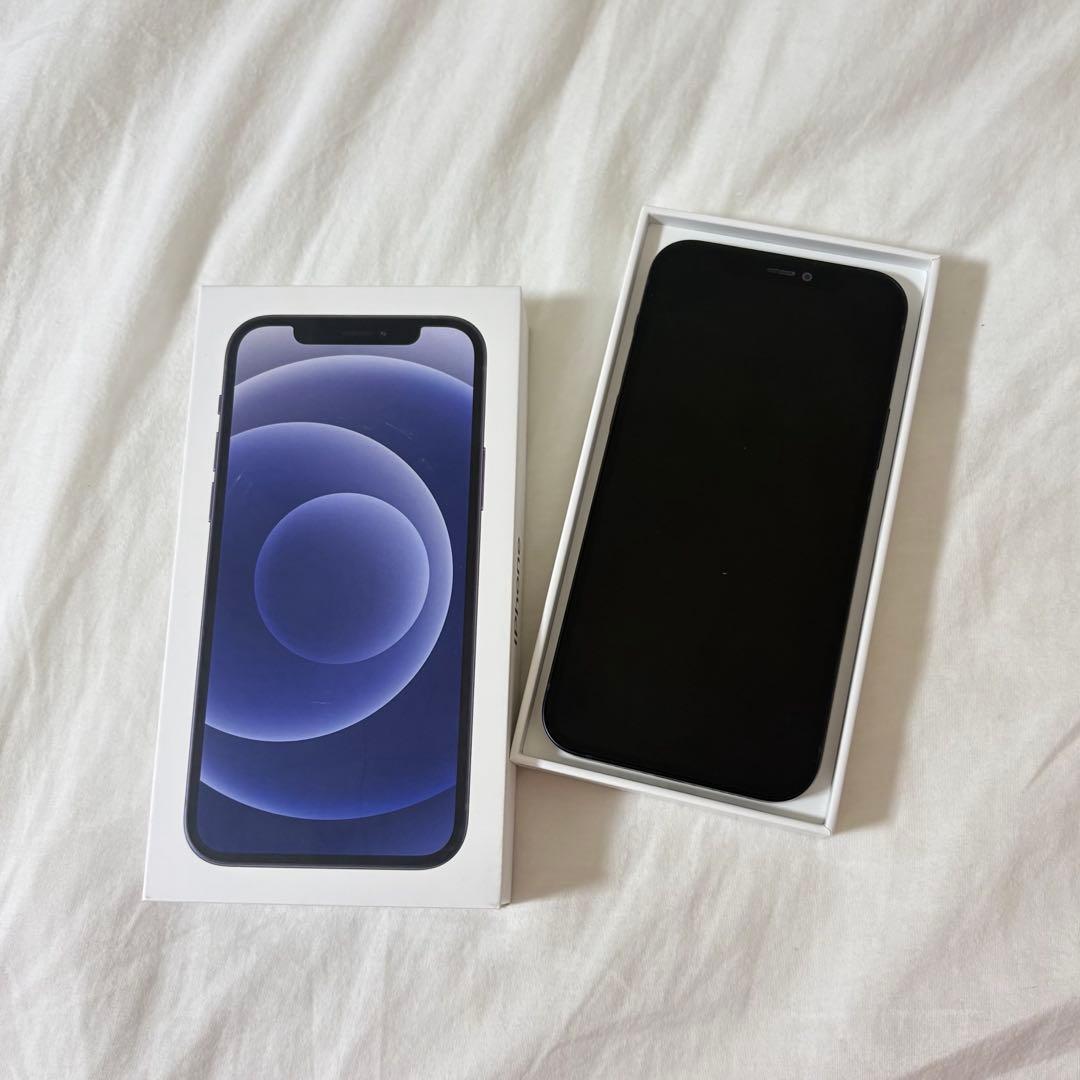 【お値下げ可】Apple iPhone12 256G ブラック simフリー