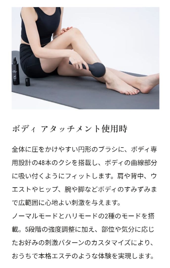新品未使用品　デンキバリブラシ 2.0 ＋BODY