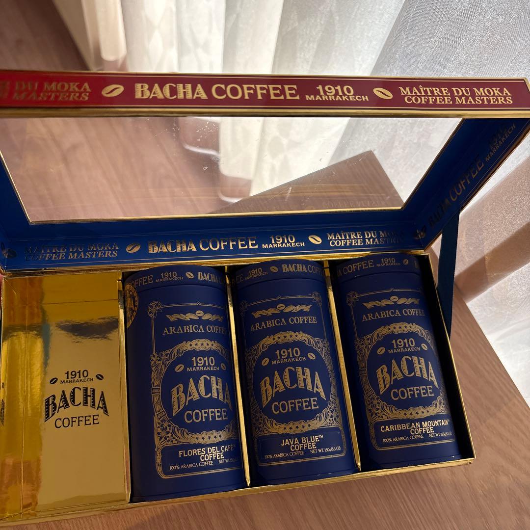 【中身あり】Bacha Coffee ギフトセット 粉 150g×3種