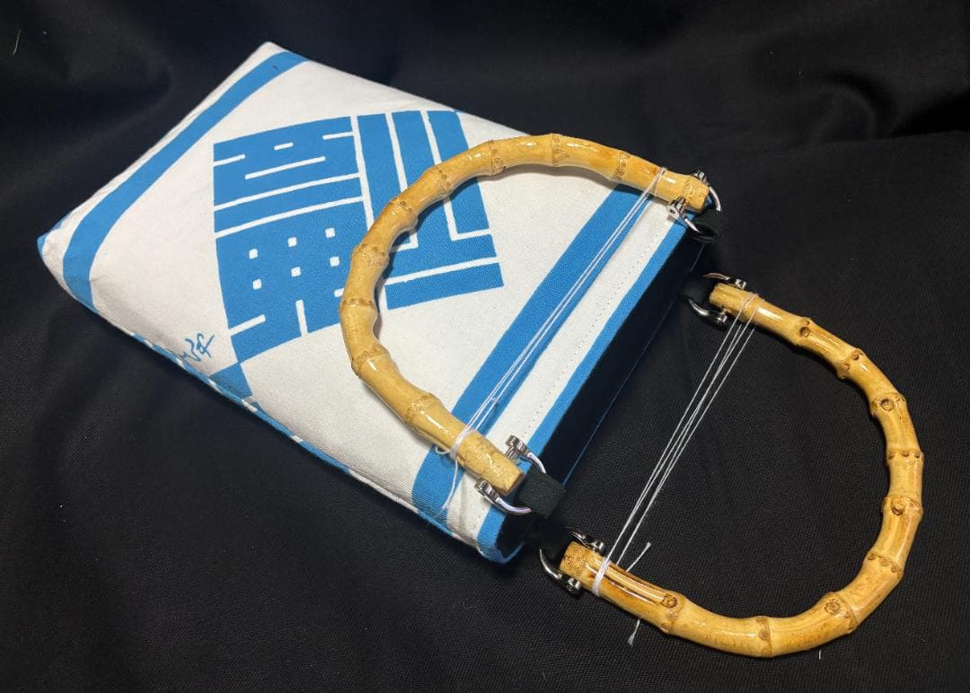 バンブー手提げ 角文字
