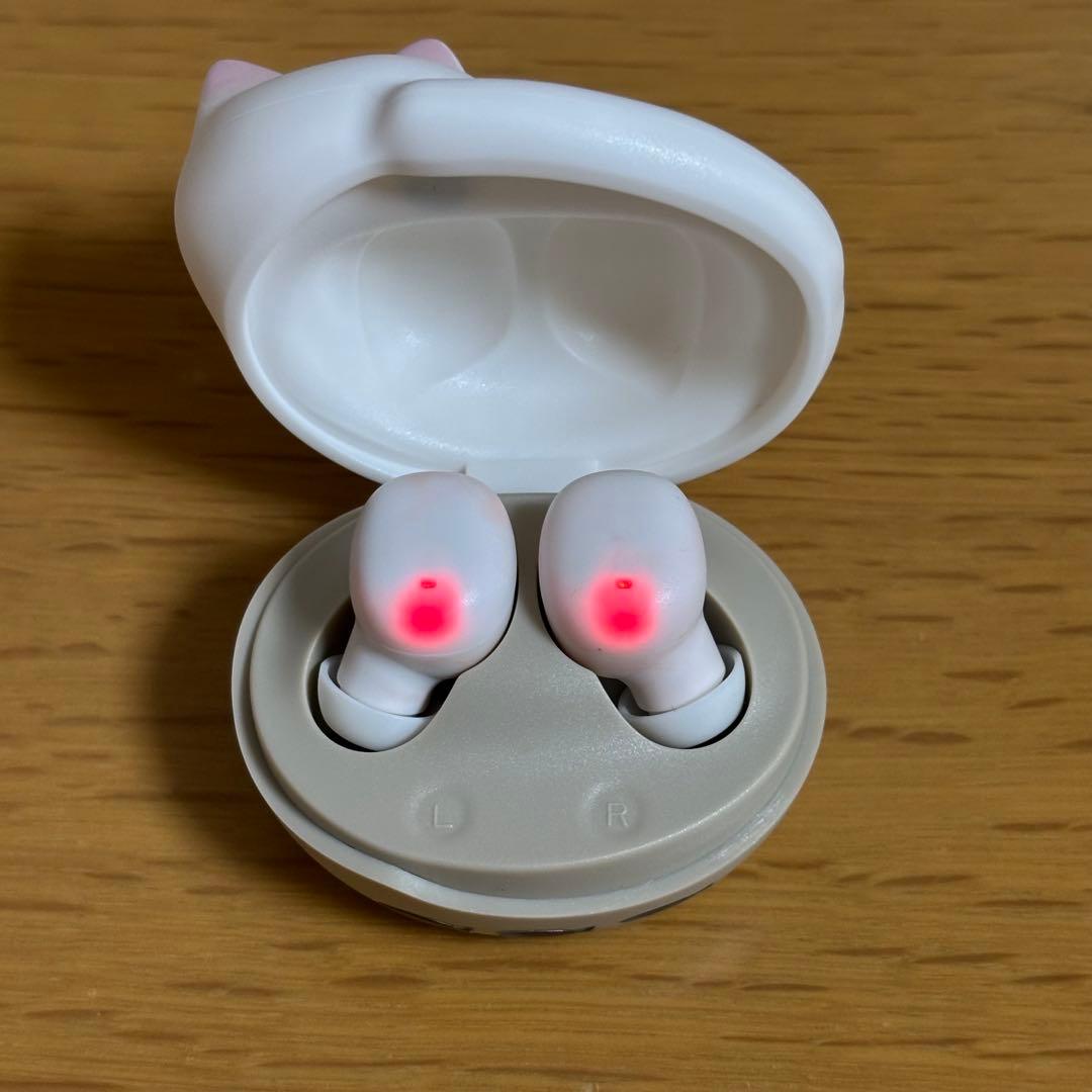 【ラディウス猫イヤホン】完全ワイヤレス NEKO Series HP-C28BT