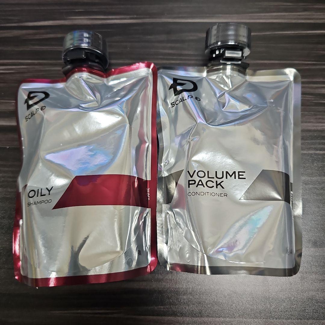 アンファースカルプD シャンプー＆ボリュームパックコンディショナーセット