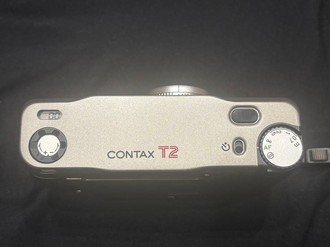 CONTAX T2 シルバー コンパクトフィルムカメラ