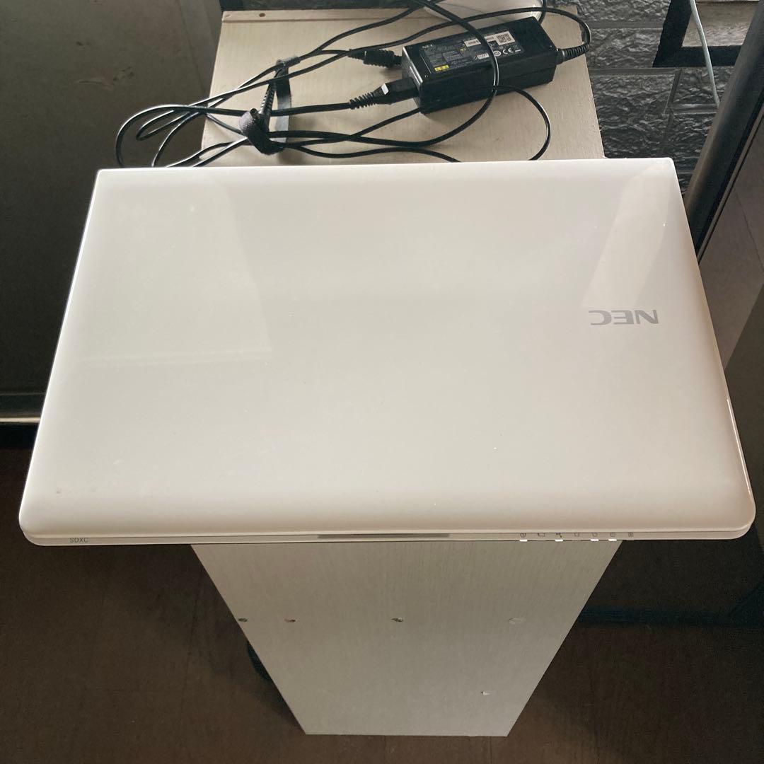 NEC LaVie ホワイトノートPC 本体