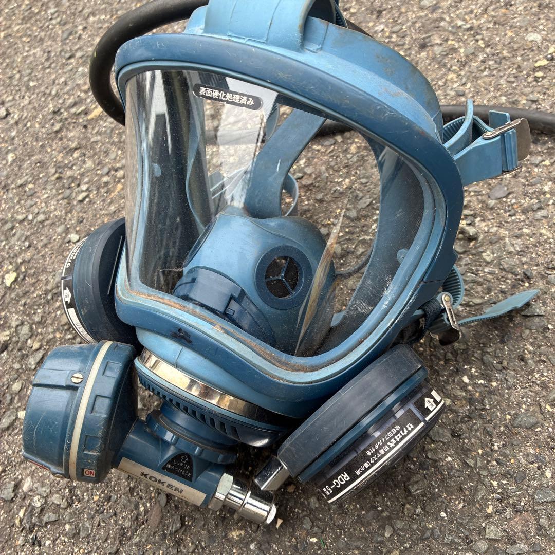 KOKEN 3200 防塵マスク ホース付き