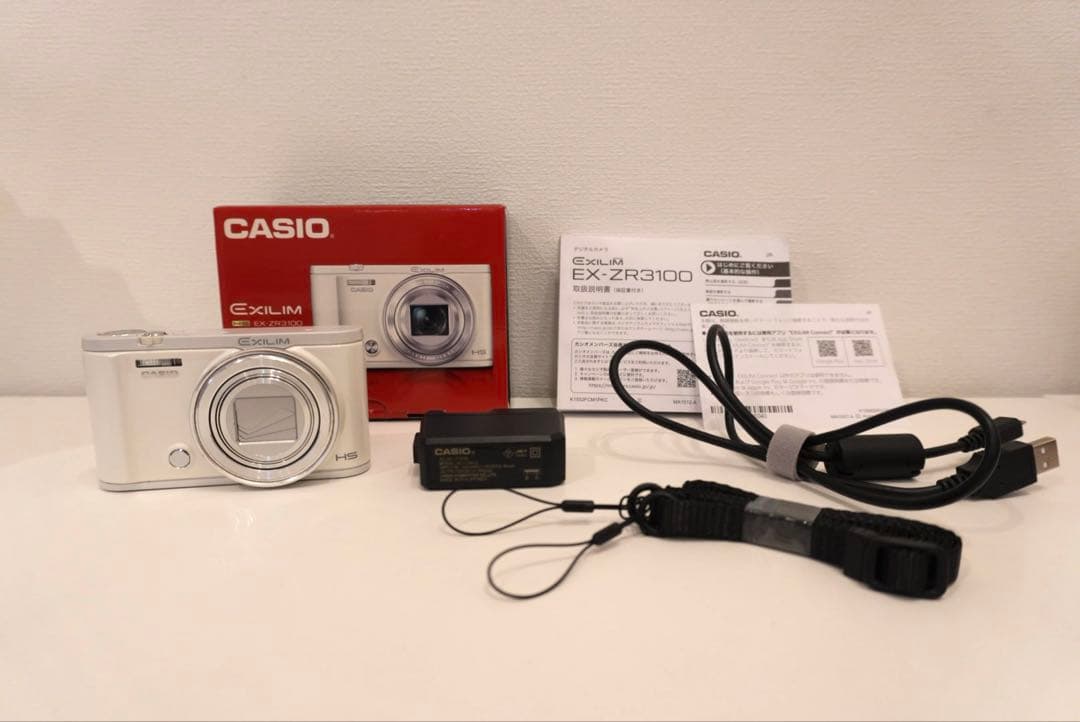 【希少】CASIO EXLIM EX-ZR3100 自撮り＆SNSに最強！
