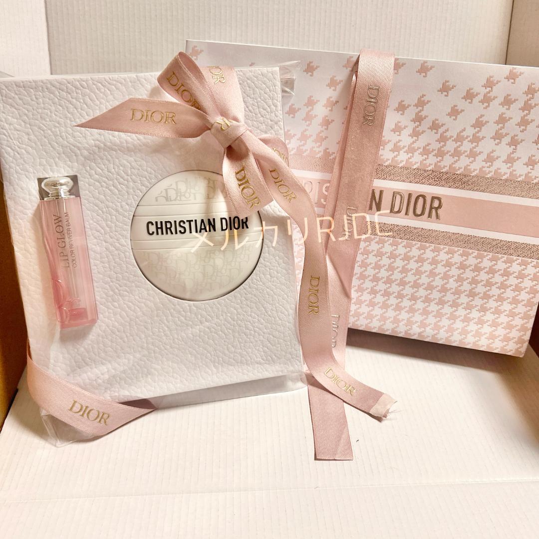 〖激レア˖⁺限定ギフト仕様♡〗新品未使用 ディオール リップグロウ & ルボーム