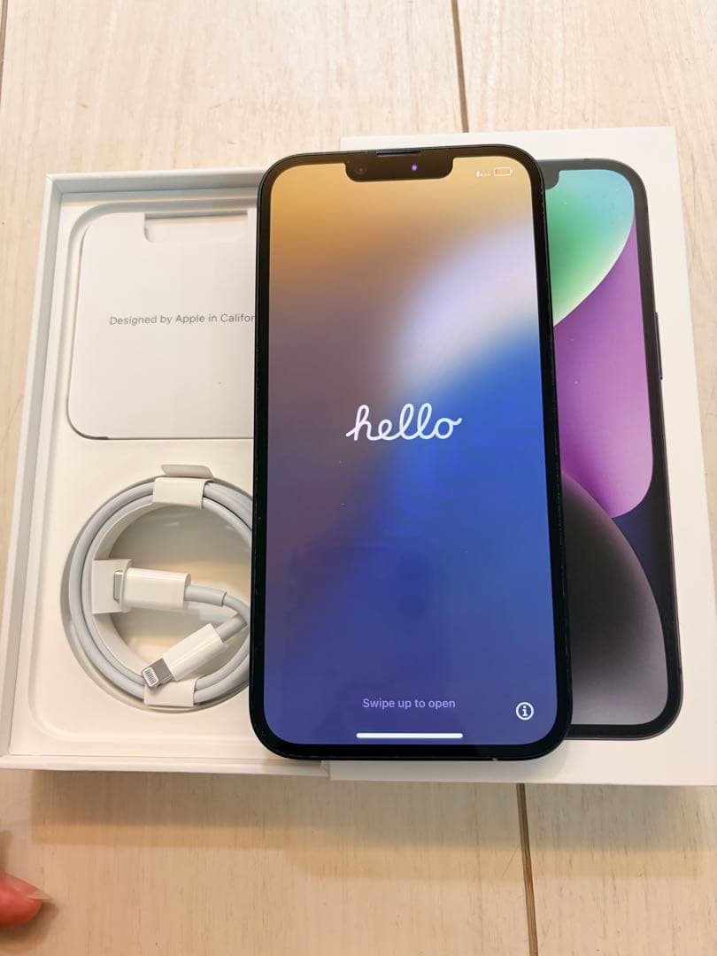 週末限定値下げ(^^)✷美品✷Apple iPhone 14 ブラック 本体