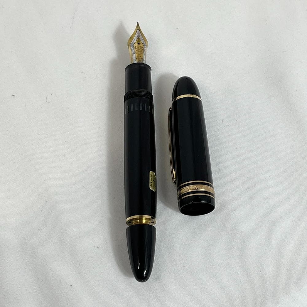 ◆モンブラン万年筆 18K F インク付き 029