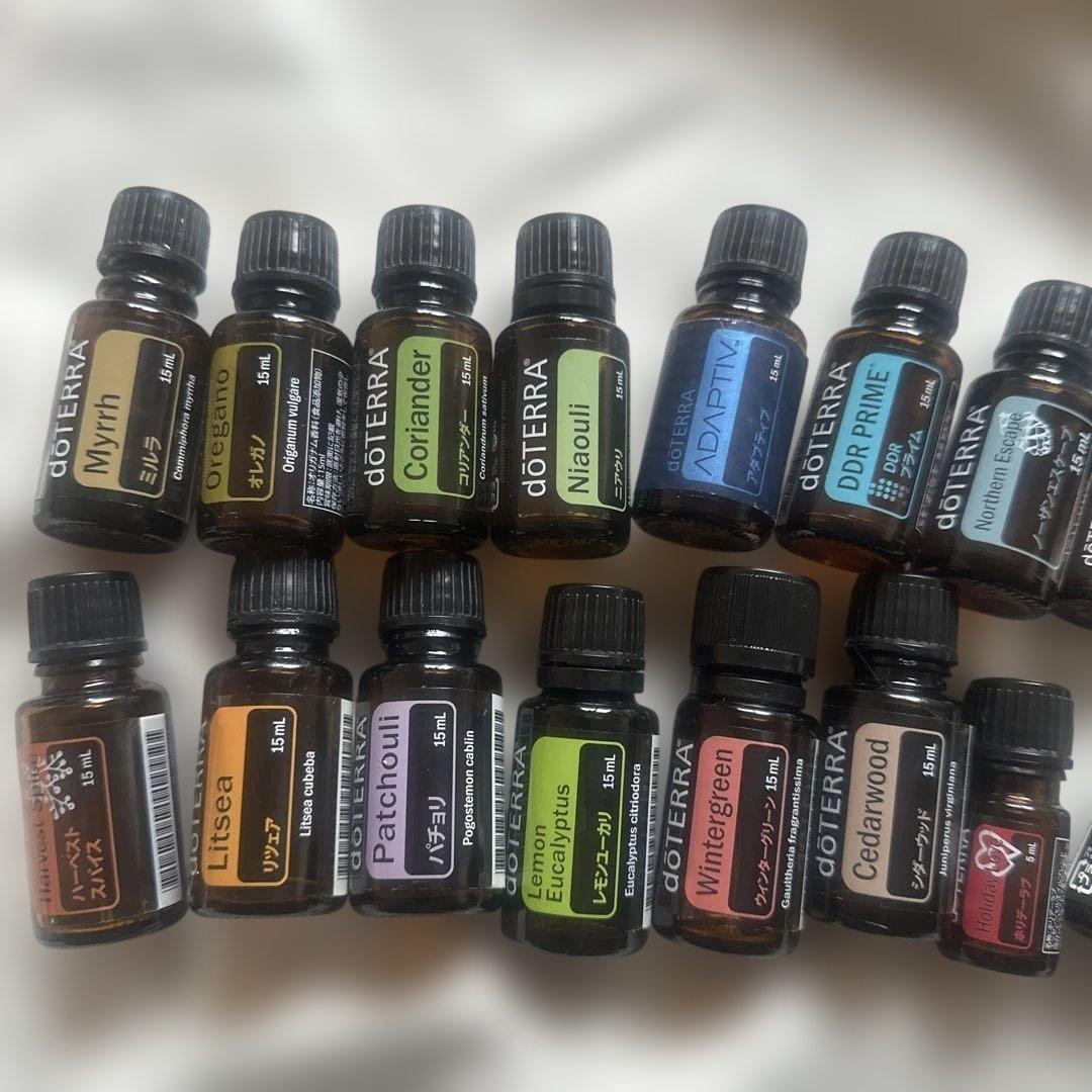 doTERRA エッセンシャルオイル 木製ボックス