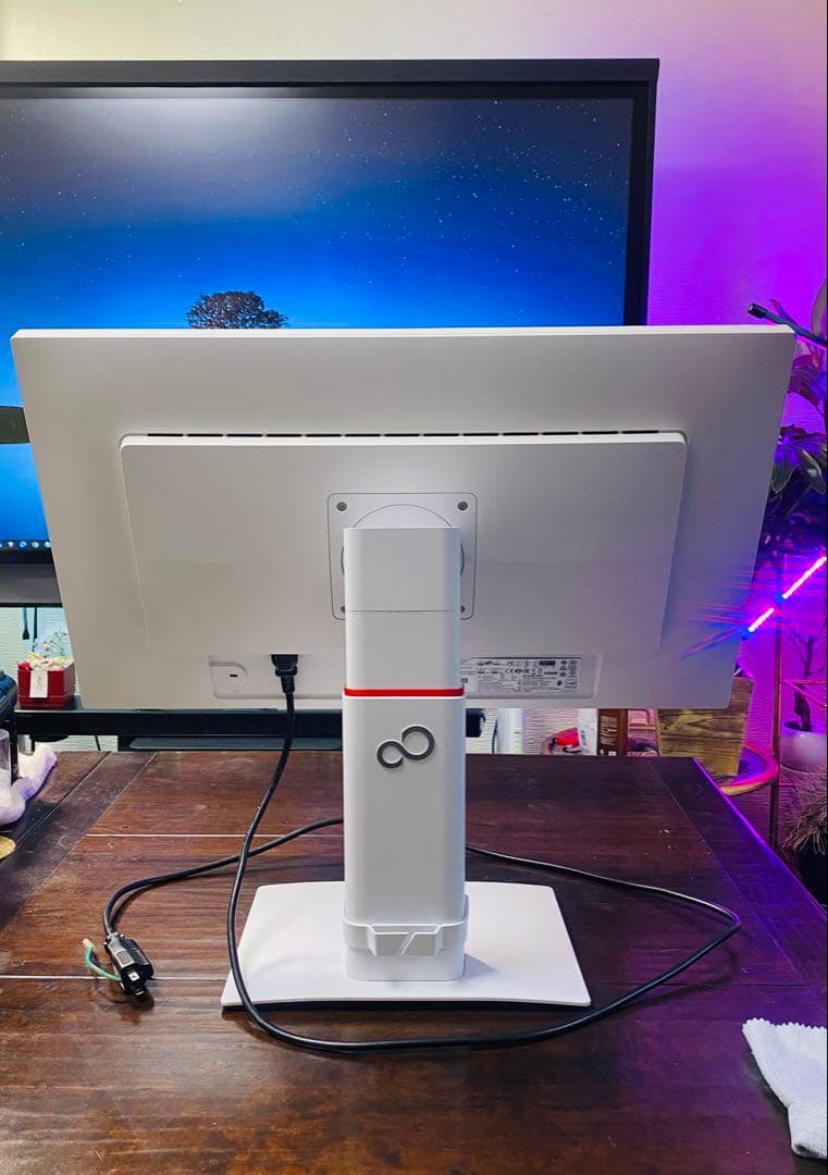 【美品】富士通 VL-P27-8T 27インチQHD液晶モニター 価格定価12万