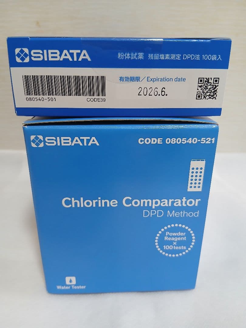 未使用品/残留塩素測定器SIBATA　080540-521