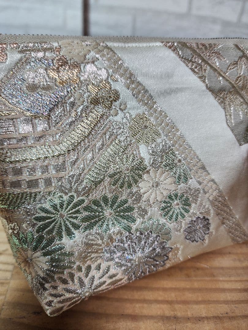 ❤たいふうまま❤ハンドメイド 帯 リメイク 着物 ポーチ